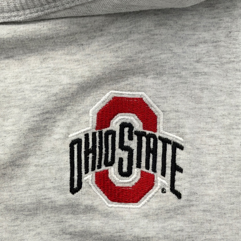 NEW Task Sweatshirt Womens XL Gray Ohio State Buckeyes Performance Crew Neck NWT - Picture 7 of 16